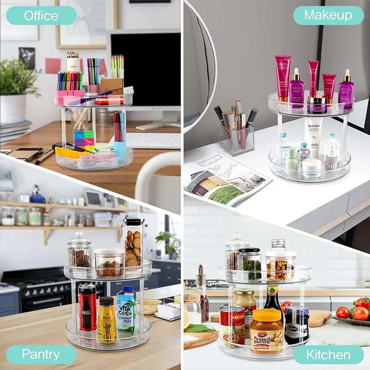 Transparent Rotating Organiser - Image 5