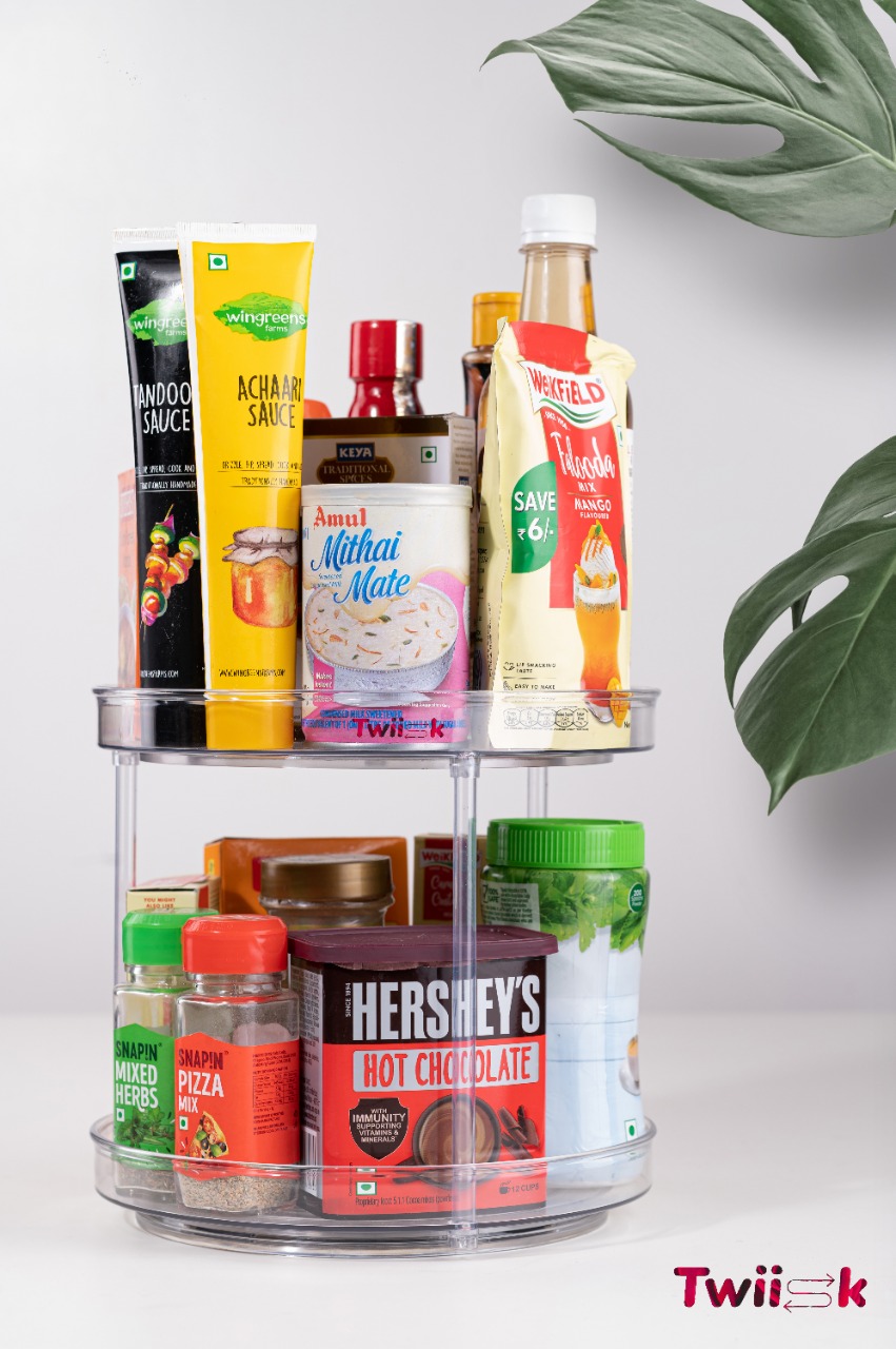 Transparent Rotating Organiser - Image 2