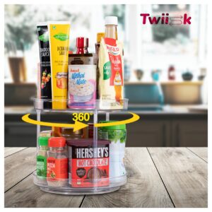 Transparent Rotating Organiser