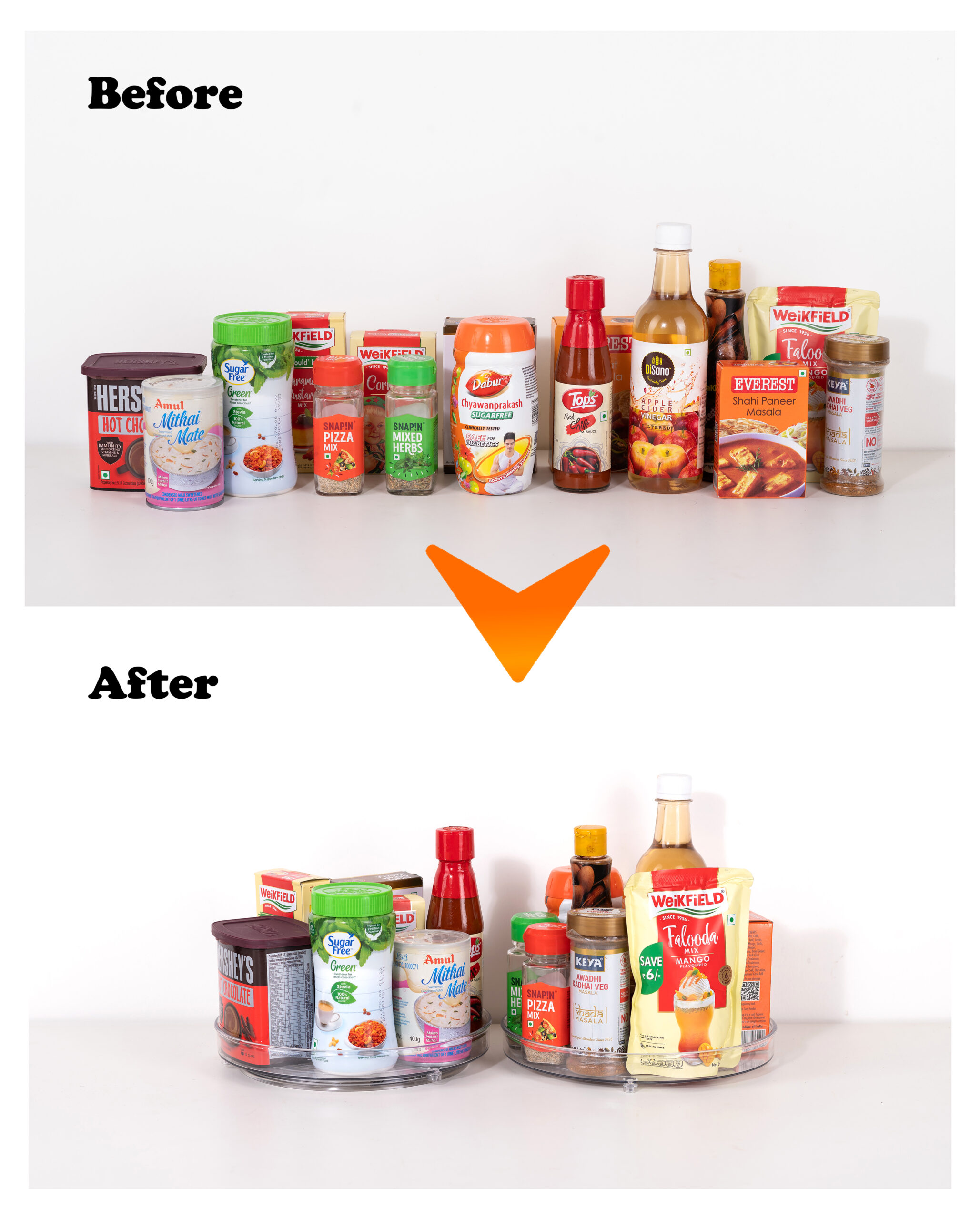 Transparent Rotating Organiser - Image 4